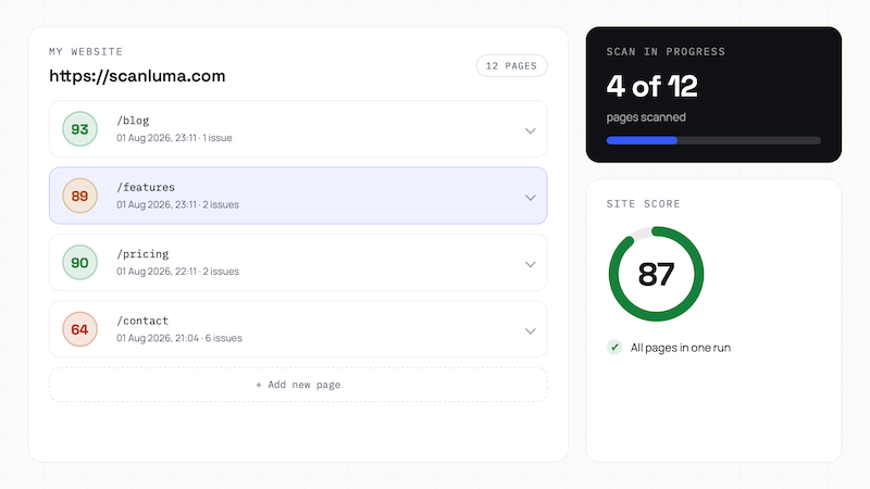 Monitor more than your homepage